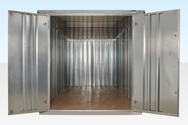Storage-Tech Product Image: 20ft XL Series Storage Container (inside, grey)