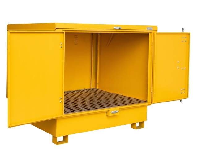 Storage-Tech Product Image: Harzardous Storage Container (Yellow)