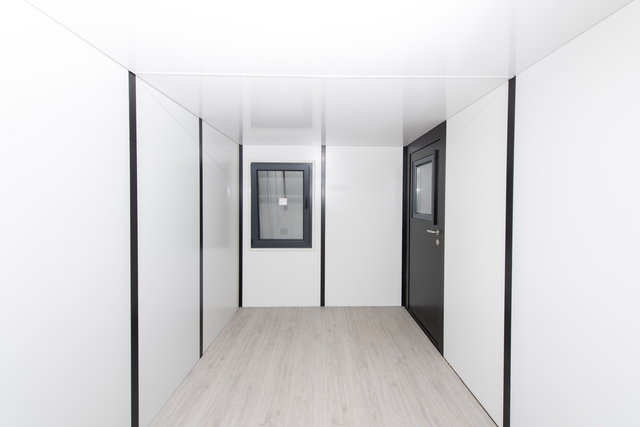 Storage-Tech Image: mobile container office (closed, inside, black)