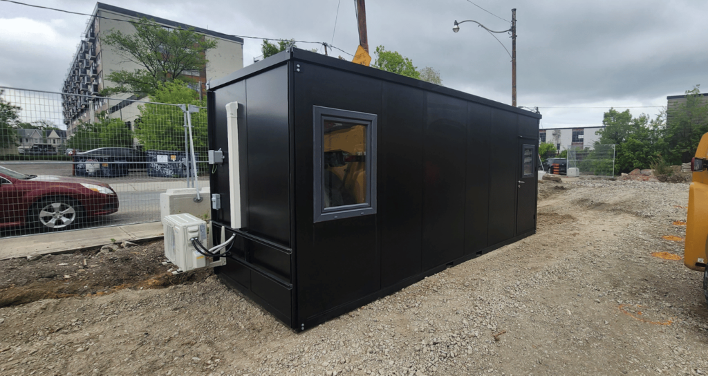 job site storage container